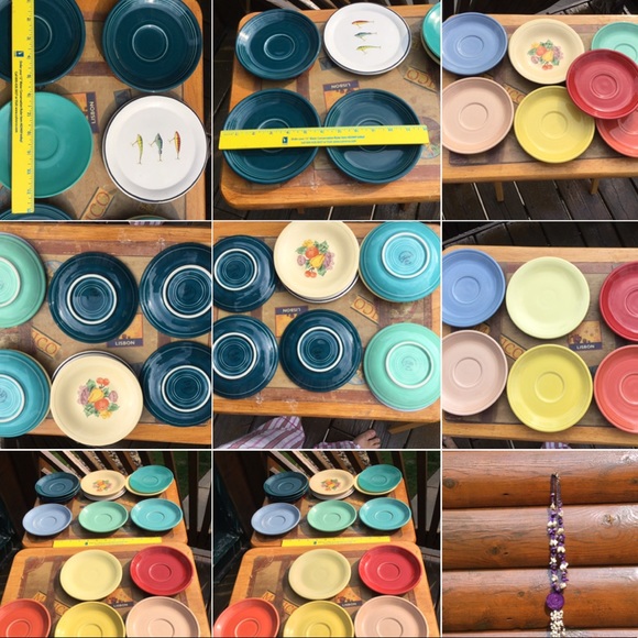 ⚜️ 4 Vintage Amber Viking Georgian DRINKING GOBLETS. EVC - Picture 7 of 16